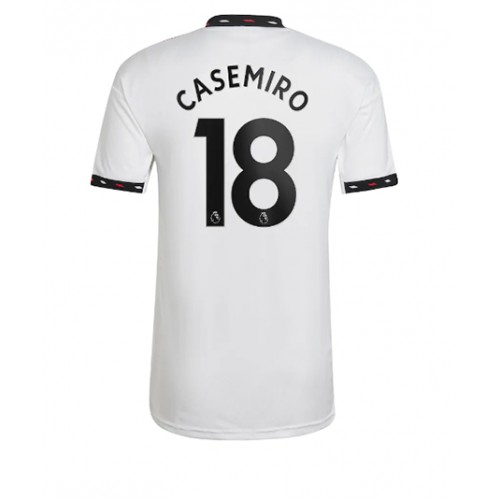 Fotbalové Dres Manchester United Casemiro #18 Venkovní 2022-23 Krátký Rukáv